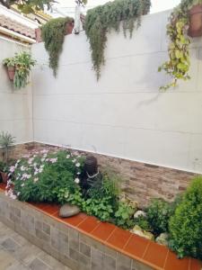 Zahrada ubytování La casa del Buda Cerca de la playa con piscina