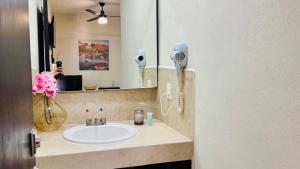 Koupelna v ubytování Hotel Jazuli