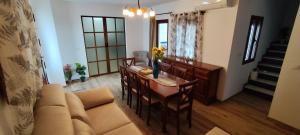 Posezení v ubytování Vivienda Rural Marta