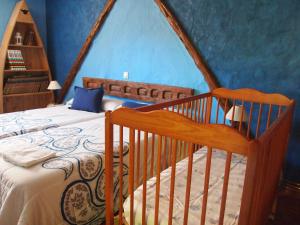 Posteľ alebo postele v izbe v ubytovaní Dulce Encanto del Valle