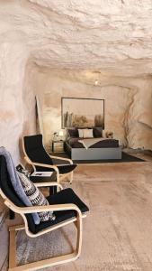 Część wypoczynkowa w obiekcie The Caves at Moab - At Private Riverside Ranch