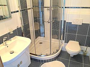 Koupelna v ubytování Apartmány Vojta