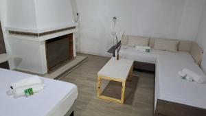 Postel nebo postele na pokoji v ubytování Ex Hostal del Parque