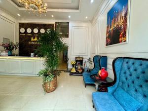 Posezení v ubytování Hoàng Gia Hotel Nhân Hòa