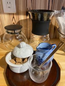 一軒宿 百々 private house rental doudouにあるコーヒーまたはお茶
