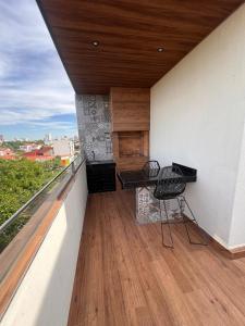 Balkón nebo terasa v ubytování Moderno y hermoso departamento en la mejor zona de Santa Cruz