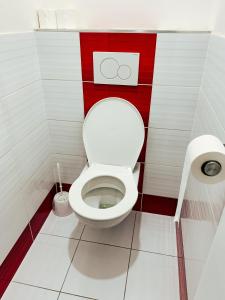 Hotel a ubytovna Zimní stadion Slaný的一间浴室