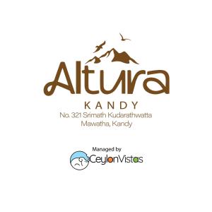 a logo for an atlaskami kamiakh website at ALTURA Kandy By Ceylon Vistas in Kandy