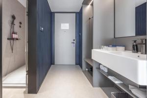 Dapur atau dapur kecil di Atour Light Hotel Zhuhai Xiangzhou Mingzhu Station