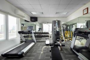 Fitness centrum a/nebo fitness zařízení v ubytování V-Tower Hanoi Serviced Apartment
