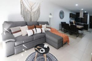 Posezení v ubytování Hermoso depto. a 1 cuadra del Malecón - Flamingo 302