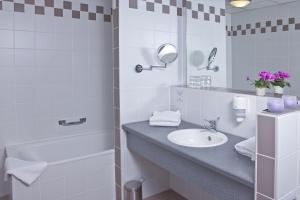 Kúpeľňa v ubytovaní Hotel Strohofer