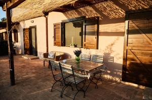 A patio or other outdoor area at Tenuta Saracone