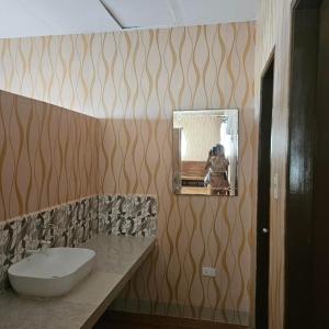 Koupelna v ubytování Hermanos Leisure Farm & Resort