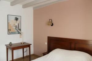 Postel nebo postele na pokoji v ubytování Hotel Etchoinia
