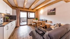 Kuchyň nebo kuchyňský kout v ubytování Appartement Treffpunkt