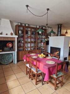 Posezení v ubytování La Kamareta de Chite