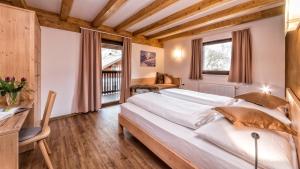 Postel nebo postele na pokoji v ubytování Appartement Treffpunkt