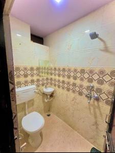 Koupelna v ubytování Kesar Guest House Usri Gate Ajmer