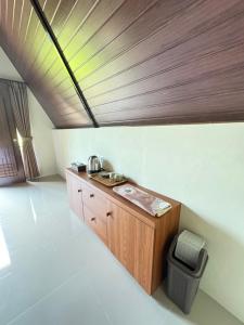 Kuchyň nebo kuchyňský kout v ubytování Lombok Hidden Villa