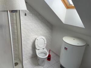 Kúpeľňa v ubytovaní Apartmány u Jitky