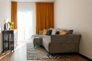 Posedenie v ubytovaní Sky apartment Wieża Jeżyce-widok, komfort, parking-APC APARTMENTS