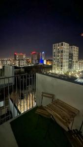 Balkón alebo terasa v ubytovaní Sky apartment Wieża Jeżyce-widok, komfort, parking-APC APARTMENTS