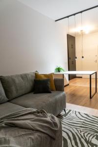 Posedenie v ubytovaní Sky apartment Wieża Jeżyce-widok, komfort, parking-APC APARTMENTS