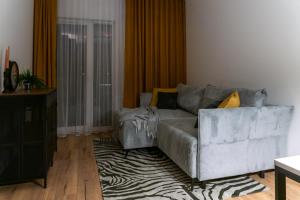Posedenie v ubytovaní Sky apartment Wieża Jeżyce-widok, komfort, parking-APC APARTMENTS