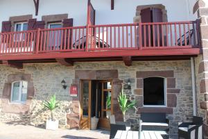 Balkón nebo terasa v ubytování Hotel Etchoinia