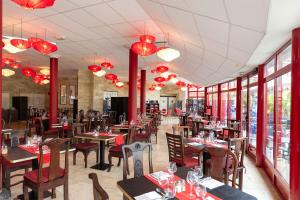 Restaurace v ubytování Les Pagodes de Beauval