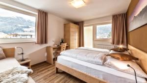Postel nebo postele na pokoji v ubytování Appartement Treffpunkt