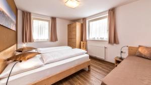 Postel nebo postele na pokoji v ubytování Appartement Treffpunkt
