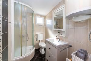 Kúpeľňa v ubytovaní ApartmentHouse Ivana