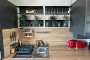 Kuchyňa alebo kuchynka v ubytovaní Appartement - Concarneau