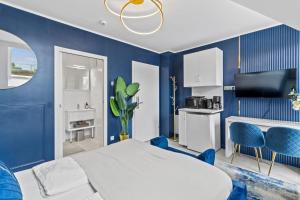 Dapur atau dapur kecil di Aparthotel Odeon I Self Check In