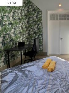 Postel nebo postele na pokoji v ubytování CoLiving Villa Brasil