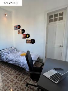 Postel nebo postele na pokoji v ubytování CoLiving Villa Brasil