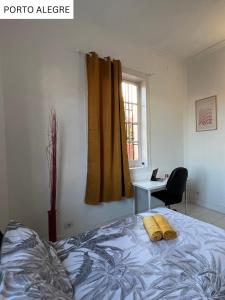 Postel nebo postele na pokoji v ubytování CoLiving Villa Brasil