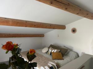 Postel nebo postele na pokoji v ubytování Mon Chemin Privé