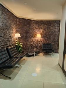 Posezení v ubytování Sani Apart Hotel
