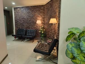 Posezení v ubytování Sani Apart Hotel