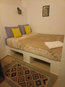 Postel nebo postele na pokoji v ubytování Chillax Dahab