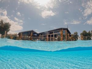 Bazén v ubytování Fattoria di Colleoli nebo v jeho okolí