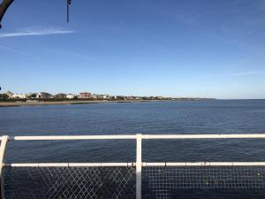 a view of the ocean from a ferry at A Wave From It All in Great Clacton