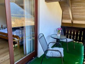 Posezení v ubytování Haus Salzkristall