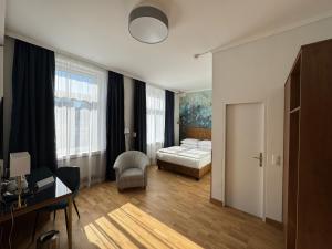 Letto o letti in una camera di Hotel Secession an der Oper