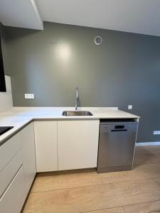 Kuchyňa alebo kuchynka v ubytovaní REUSIA Apartaments + 37 fotografií