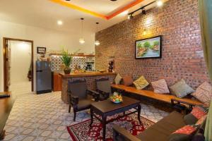 Posezení v ubytování Nanu beach house Hội an