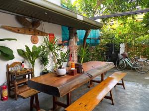 Zahrada ubytování Nanu beach house Hội an